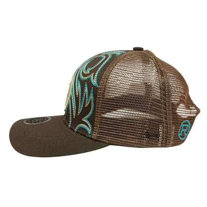 ROPER BOOT STITCH TRUCKERS CAP