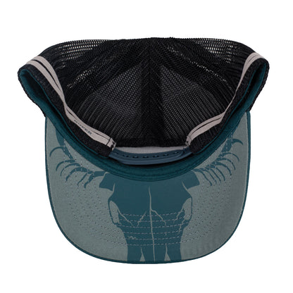 ROPER BULL SKULL TRUCKER CAP