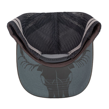 ROPER BULL SKULL TRUCKER CAP