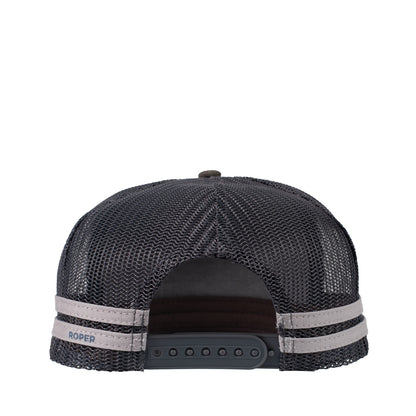 ROPER BULL SKULL TRUCKER CAP