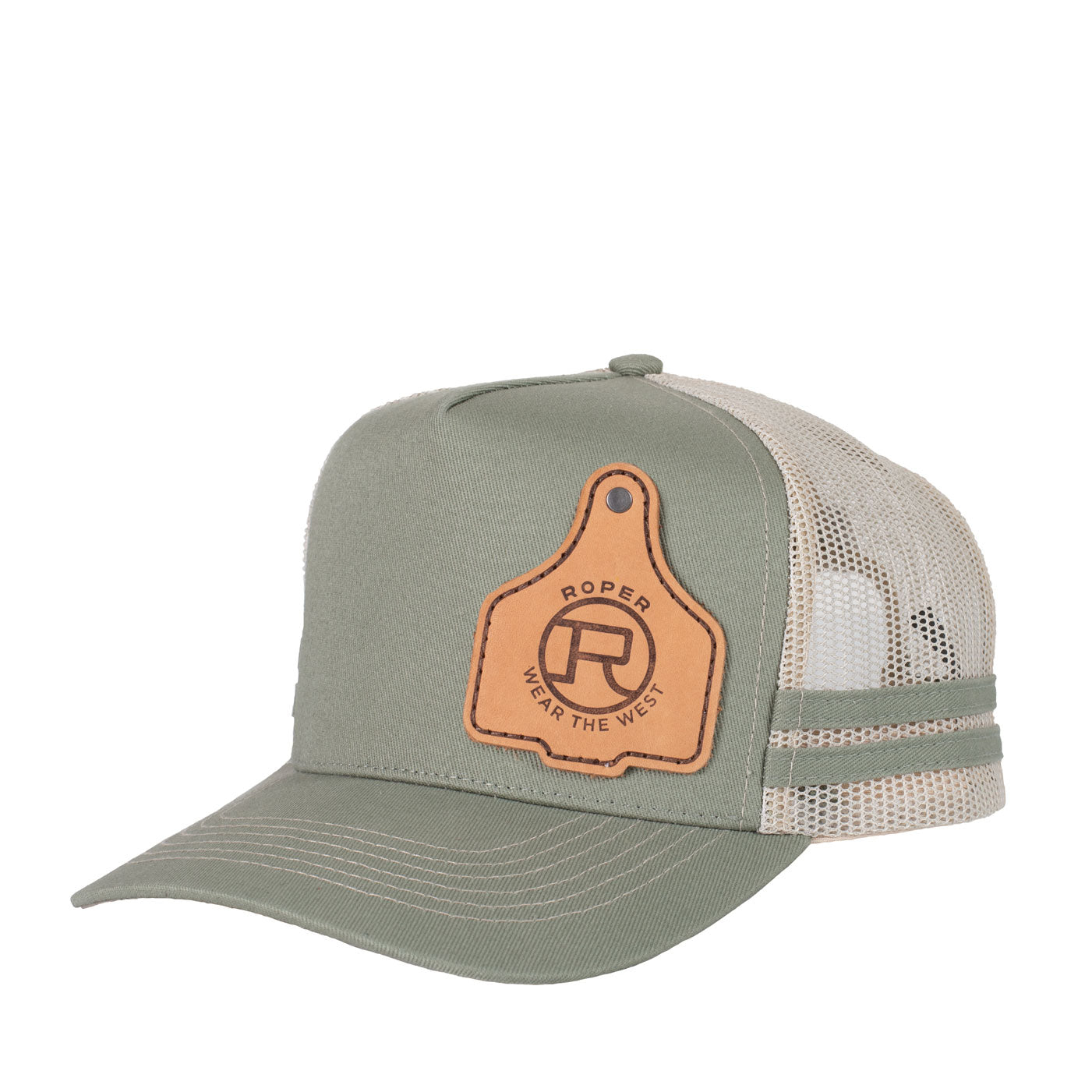 ROPER CATTLE TAG TRUCKER CAP-Ranges Country