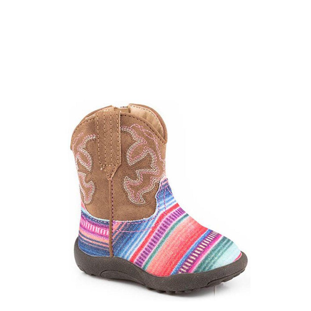ROPER INFANT GLITTER SERAPE COWBABY BOOTS-Ranges Country