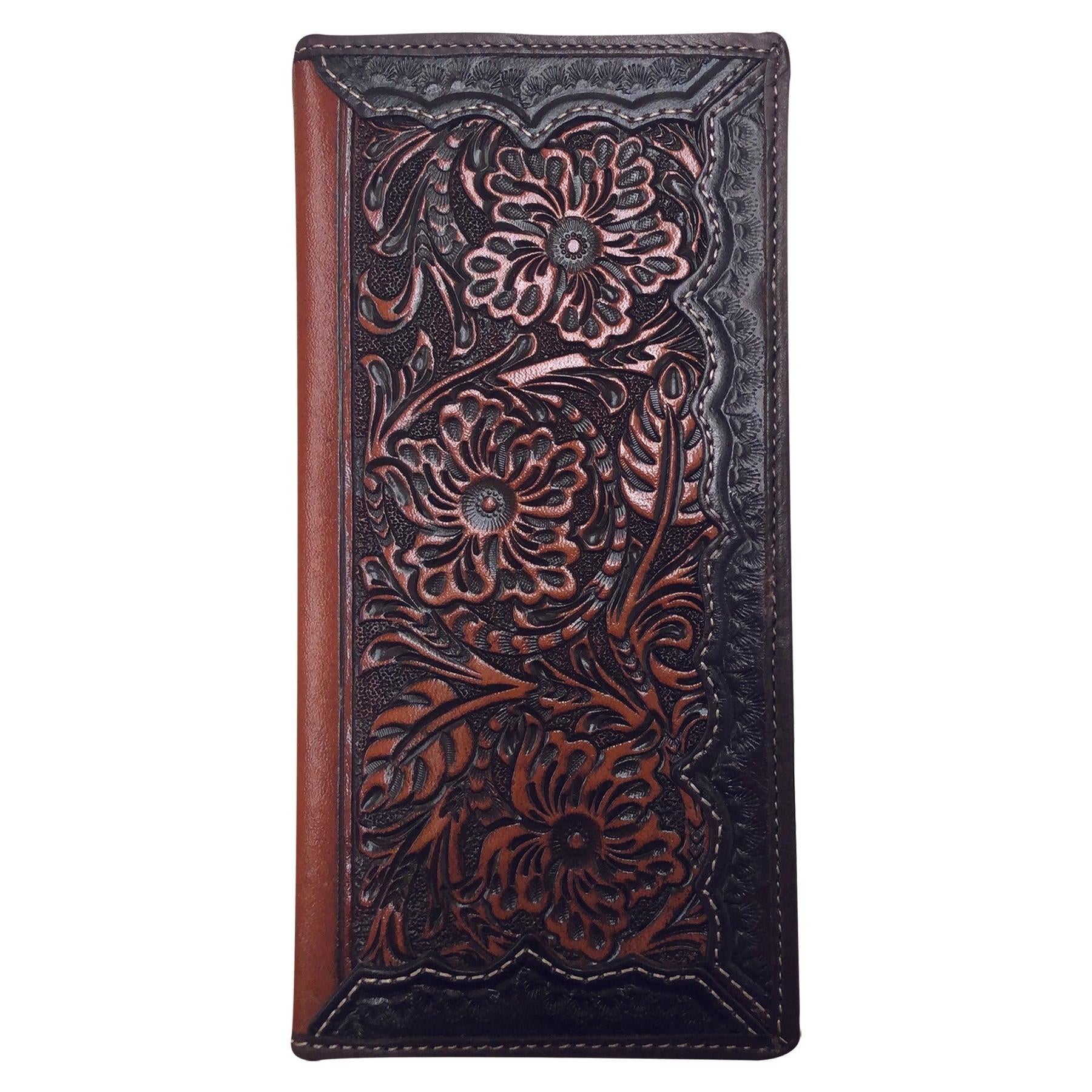 ROPER RODEO TOOLED LEATHER WALLET – Ranges Country