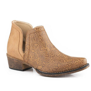 ROPER WOMENS AVA FLORAL EMBOSSED BOOTS-Ranges Country