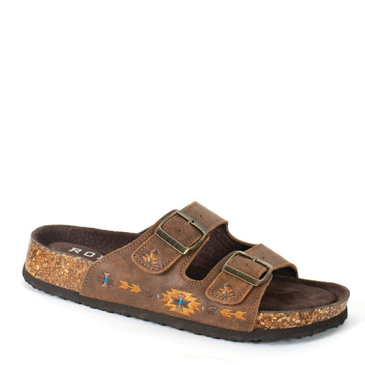 ROPER WOMENS DELILAH AZTEC SANDALS-Ranges Country