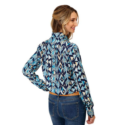 ROPER WOMENS FIVE STAR SHIRT