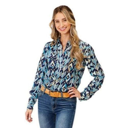 ROPER WOMENS FIVE STAR SHIRT-Ranges Country