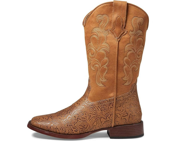 ROPER WOMENS KACEY EMBOSSED BOOTS