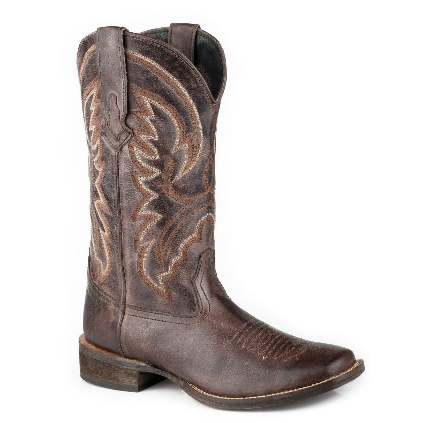 ROPER WOMENS LINDSEY LEATHER BOOTS-Ranges Country