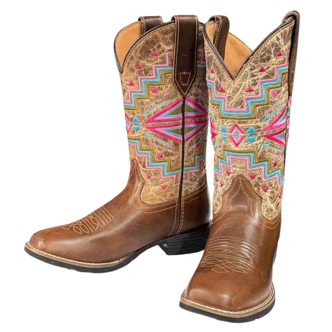 ROPER WOMENS MONTEREY AZTEC BOOTS