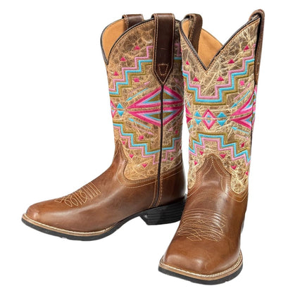 ROPER WOMENS MONTEREY AZTEC BOOTS