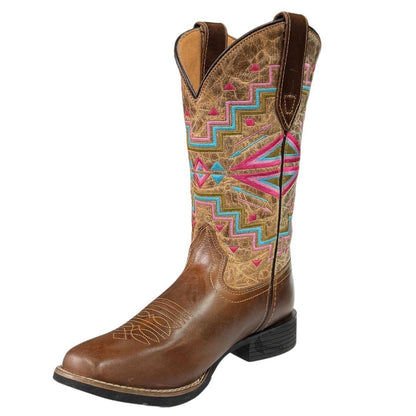 ROPER WOMENS MONTEREY AZTEC BOOTS-Ranges Country