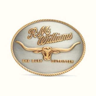 R.M.WILLIAMS LOGO BUCKLE-Ranges Country
