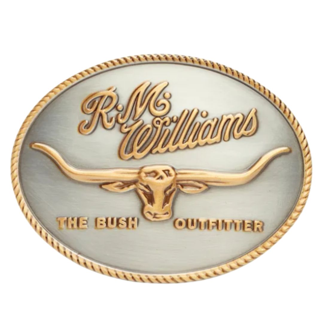 R.M.WILLIAMS LOGO BUCKLE-Ranges Country