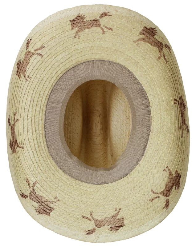 SUNBODY KIDS CATTLEMAN RUNNING HORSES HAT
