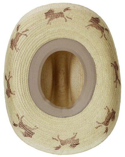 SUNBODY KIDS CATTLEMAN RUNNING HORSES HAT