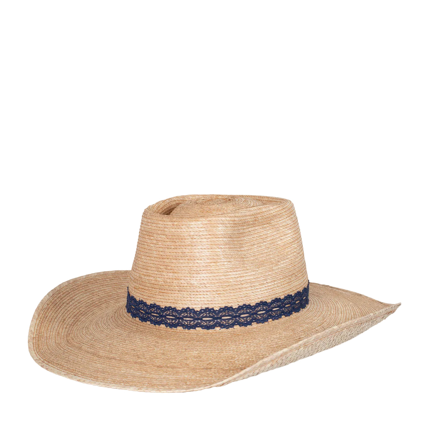 SUNBODY REATA III NAVY LACE HAT-Ranges Country
