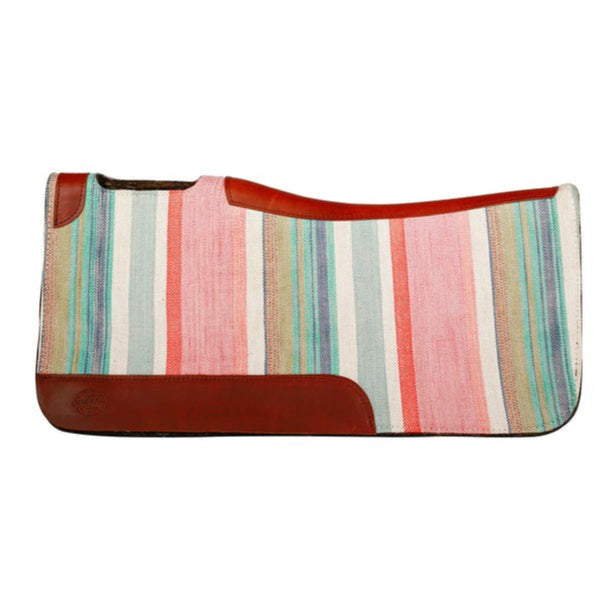 SYD HILL CONTOURED AZTEC SADDLE PAD-Ranges Country