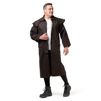 SYD HILL FULL LENGTH OILSKIN COAT