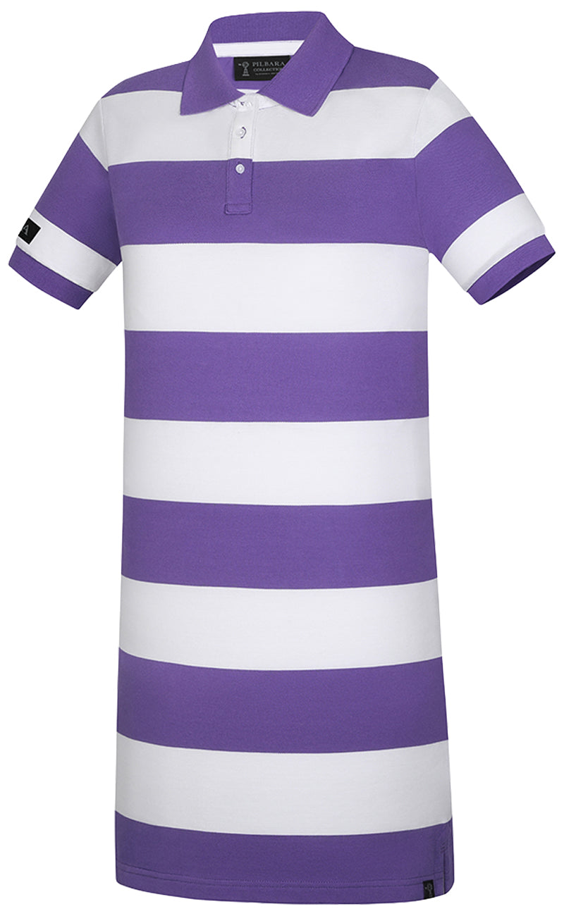 PILBARA WOMENS MADELINE CLASSIC COTTON POLO DRESS