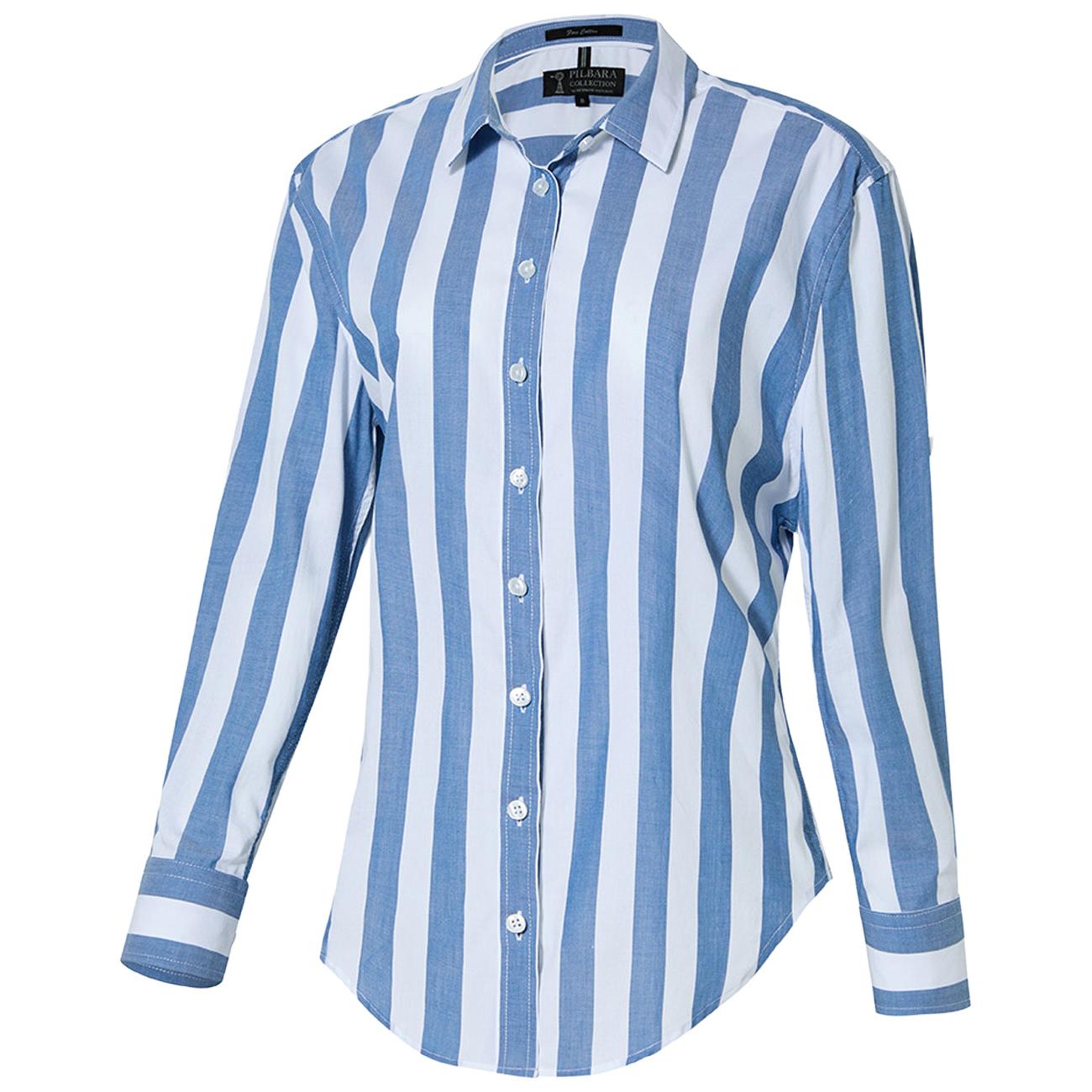PILBARA WOMENS JACQUELIN CLASSIC COTTON SHIRT