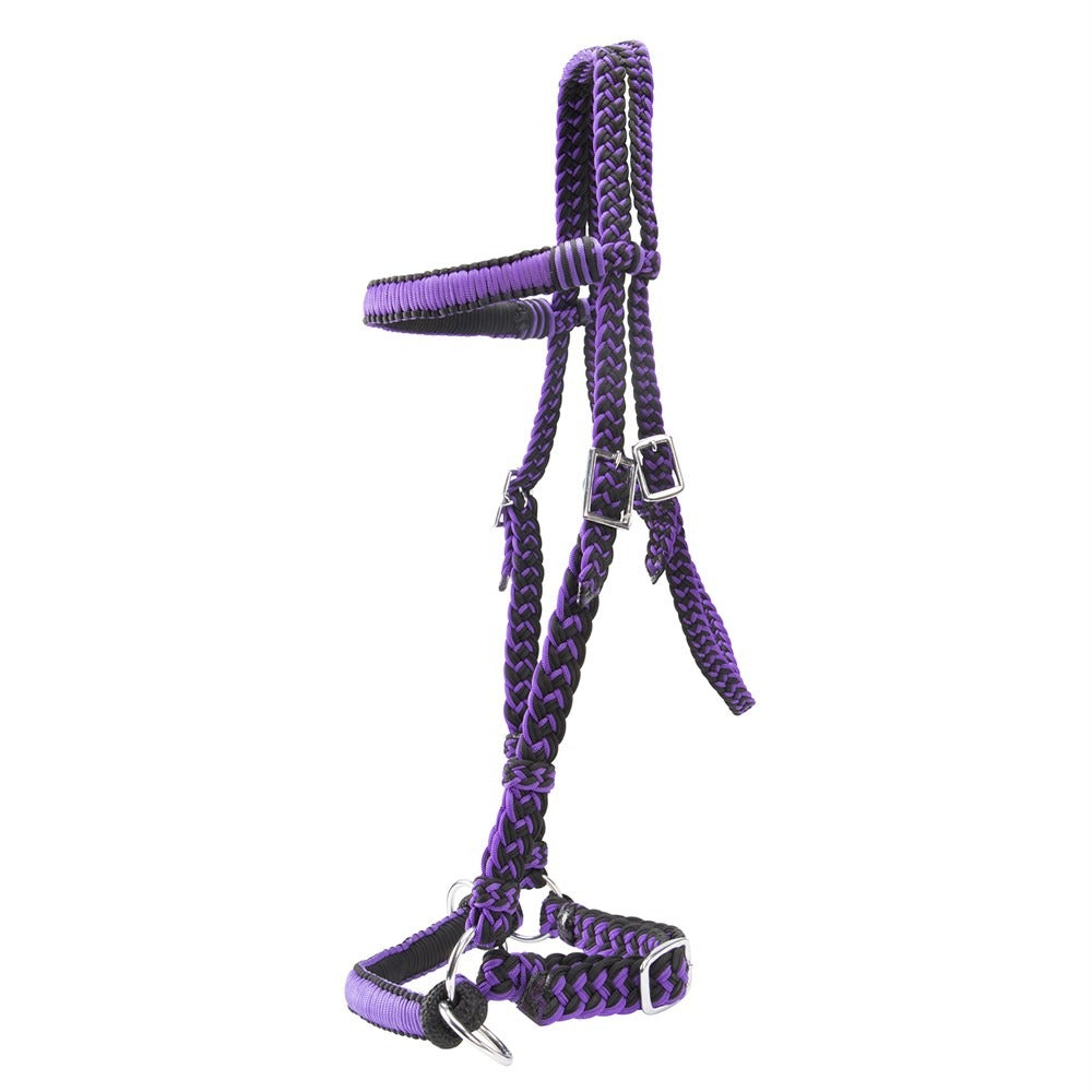 TEXAS TACK BRAIDED BITLESS BRIDLE