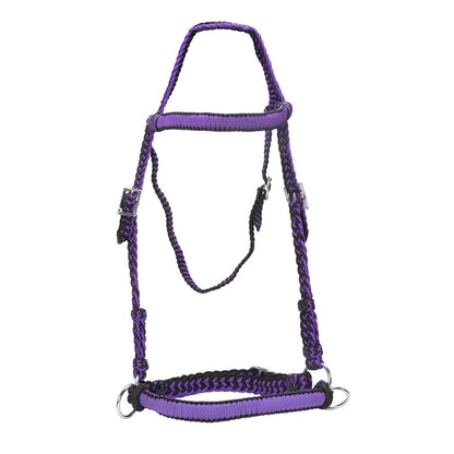 TEXAS TACK BRAIDED BITLESS BRIDLE