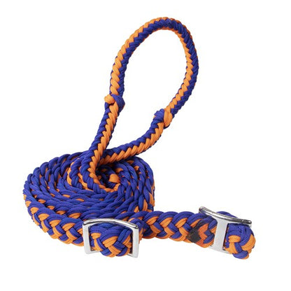 TEXAS TACK BRAIDED POLY BARREL REIN