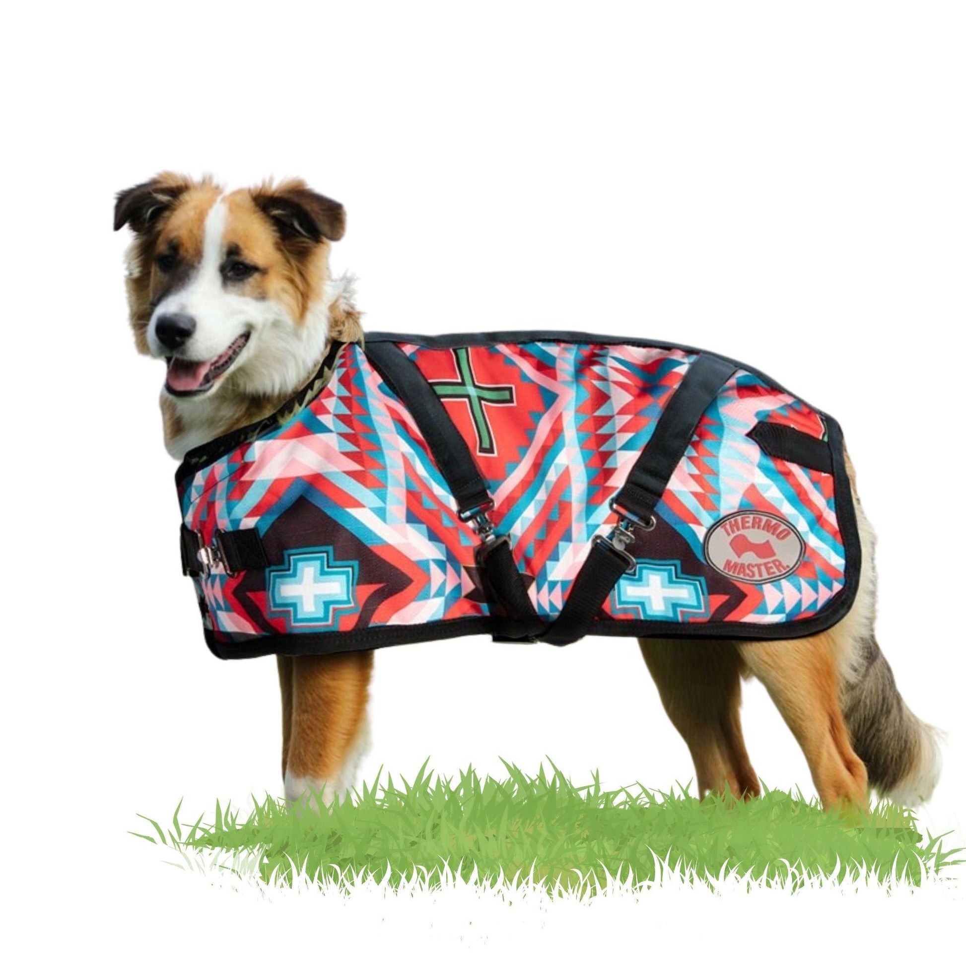 THERMO MASTER SUPREME AZTEC DOG COAT-Ranges Country