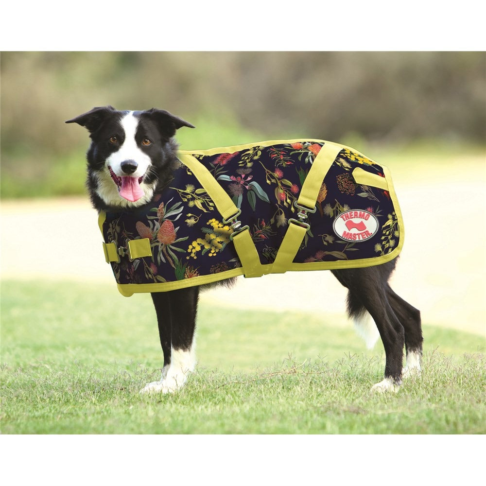 THERMO MASTER SUPREME NATIVE FLOWERS DOG COAT