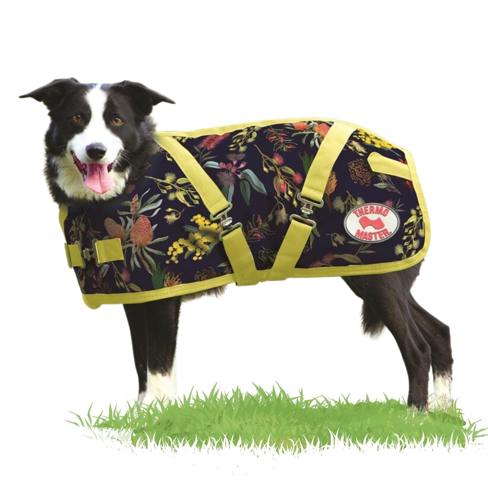 THERMO MASTER SUPREME NATIVE FLOWERS DOG COAT-Ranges Country