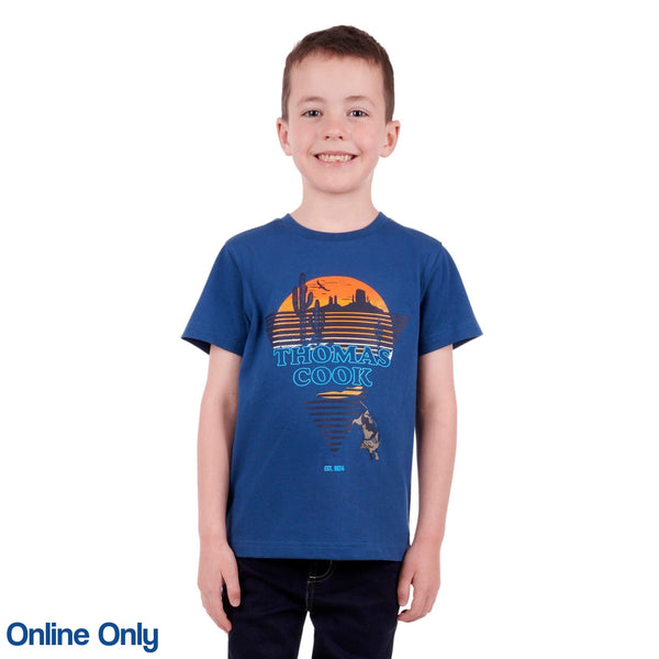 THOMAS COOK BOYS SUNSET TEE-Ranges Country