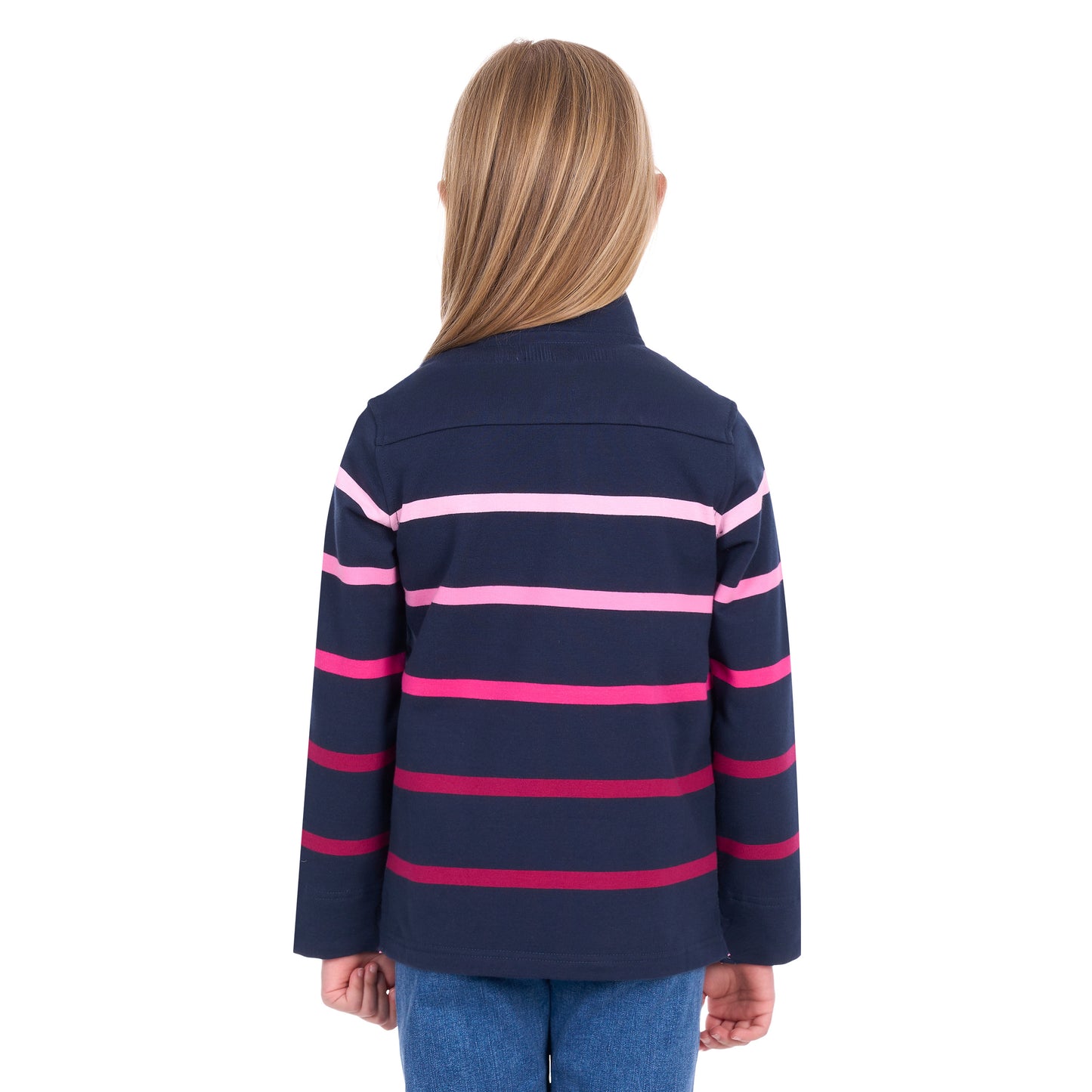 THOMAS COOK GIRLS GEMMA 1/4 ZIP RUGBY