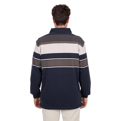 THOMAS COOK MENS BRYAN STRIPE RUGBY