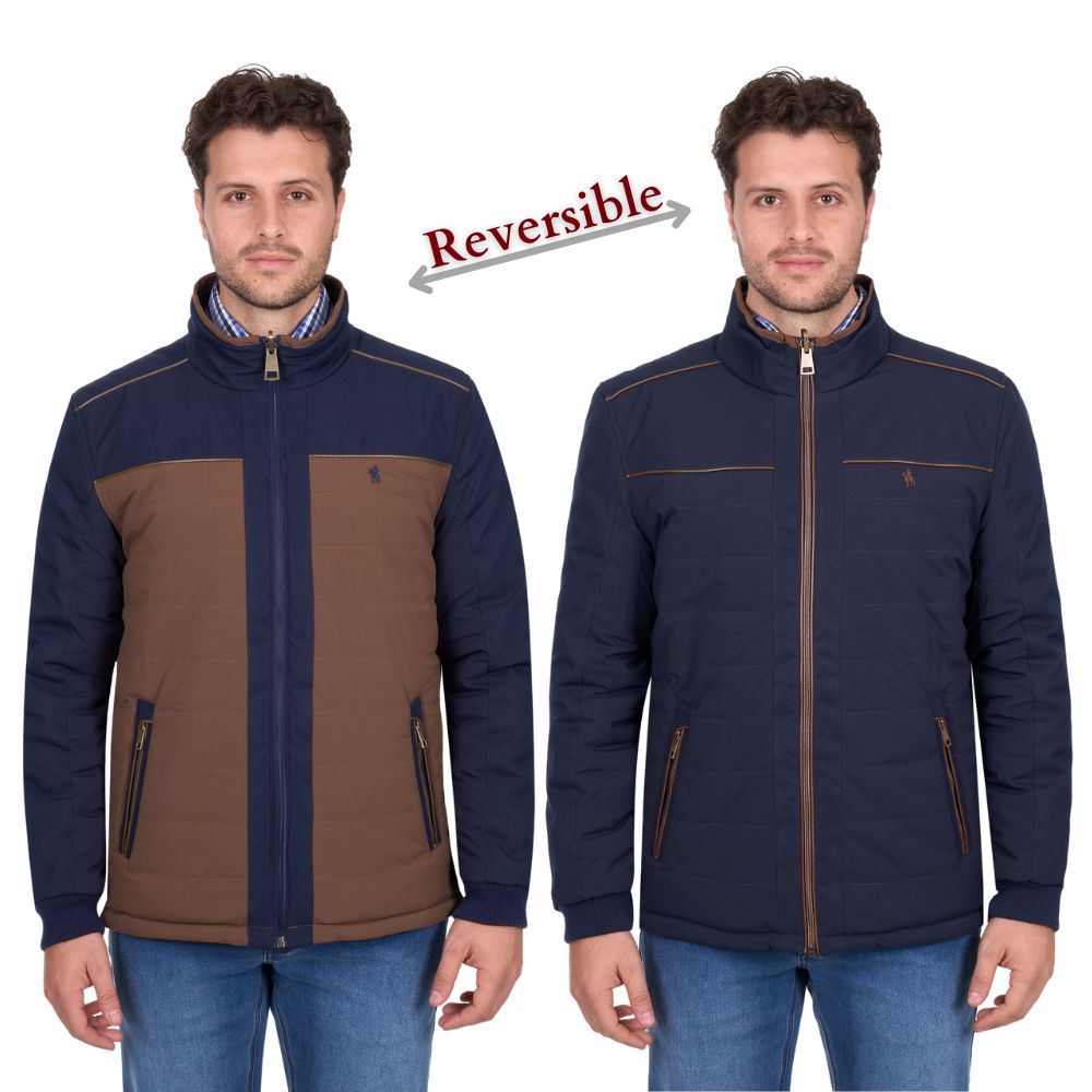 THOMAS COOK MENS TOBY REVERSIBLE JACKET-Ranges Country