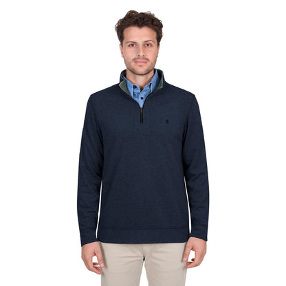 THOMAS COOK MENS VIC REVERSIBLE 1/4 ZIP JUMPER