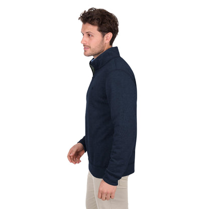 THOMAS COOK MENS VIC REVERSIBLE 1/4 ZIP JUMPER