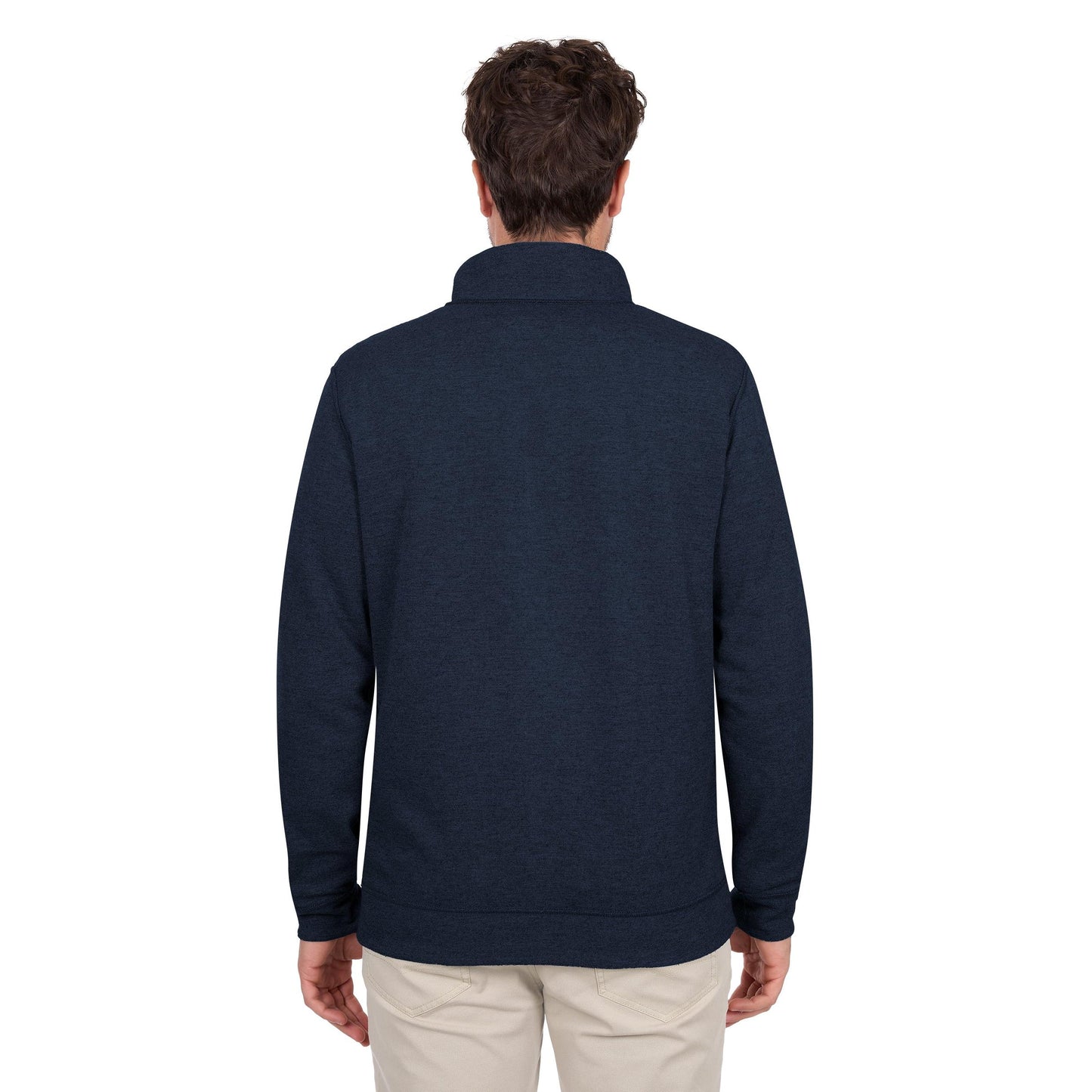 THOMAS COOK MENS VIC REVERSIBLE 1/4 ZIP JUMPER