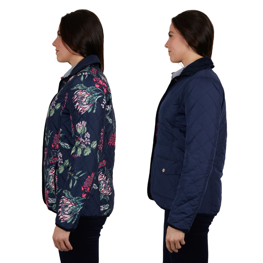 THOMAS COOK WOMENS FLORA REVERSIBLE JACKET