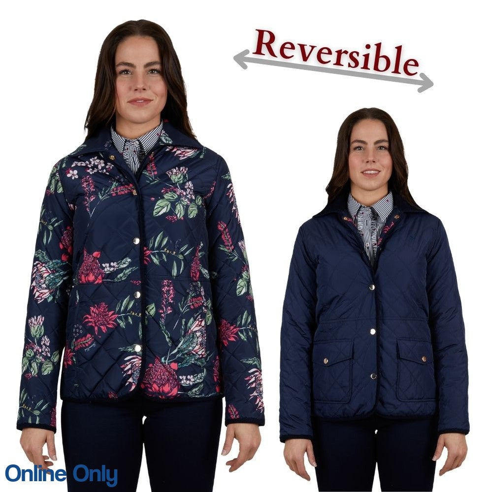 THOMAS COOK WOMENS FLORA REVERSIBLE JACKET-Ranges Country