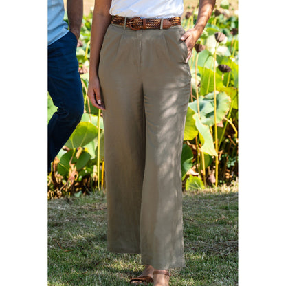 THOMAS COOK WOMENS ISABEL LINEN PANTS