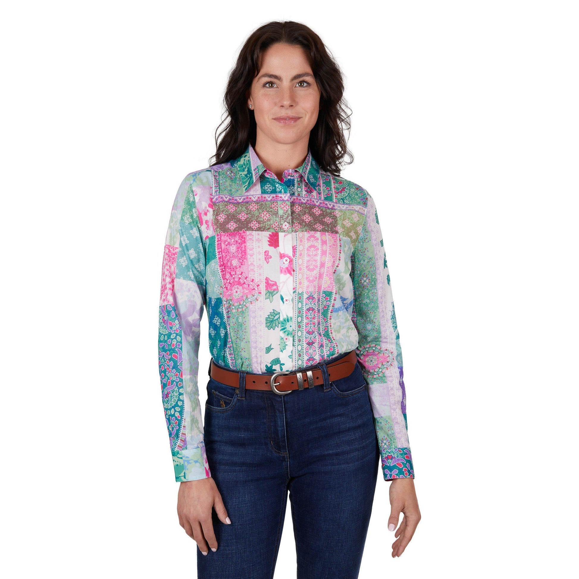 THOMAS COOK WOMENS KERRY SHIRT-Ranges Country