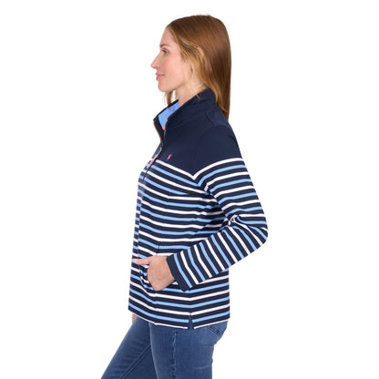 THOMAS COOK WOMENS LEXI 1/4 ZIP RUGBY