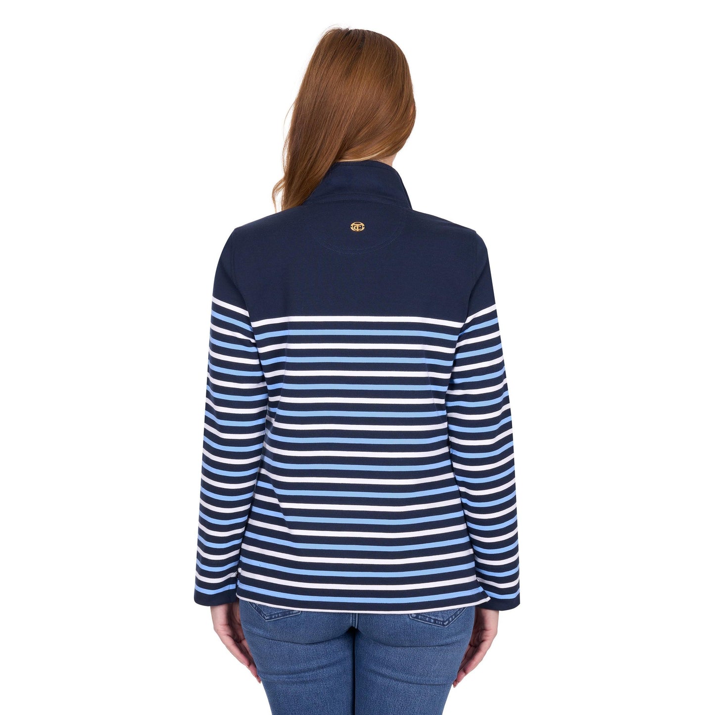 THOMAS COOK WOMENS LEXI 1/4 ZIP RUGBY