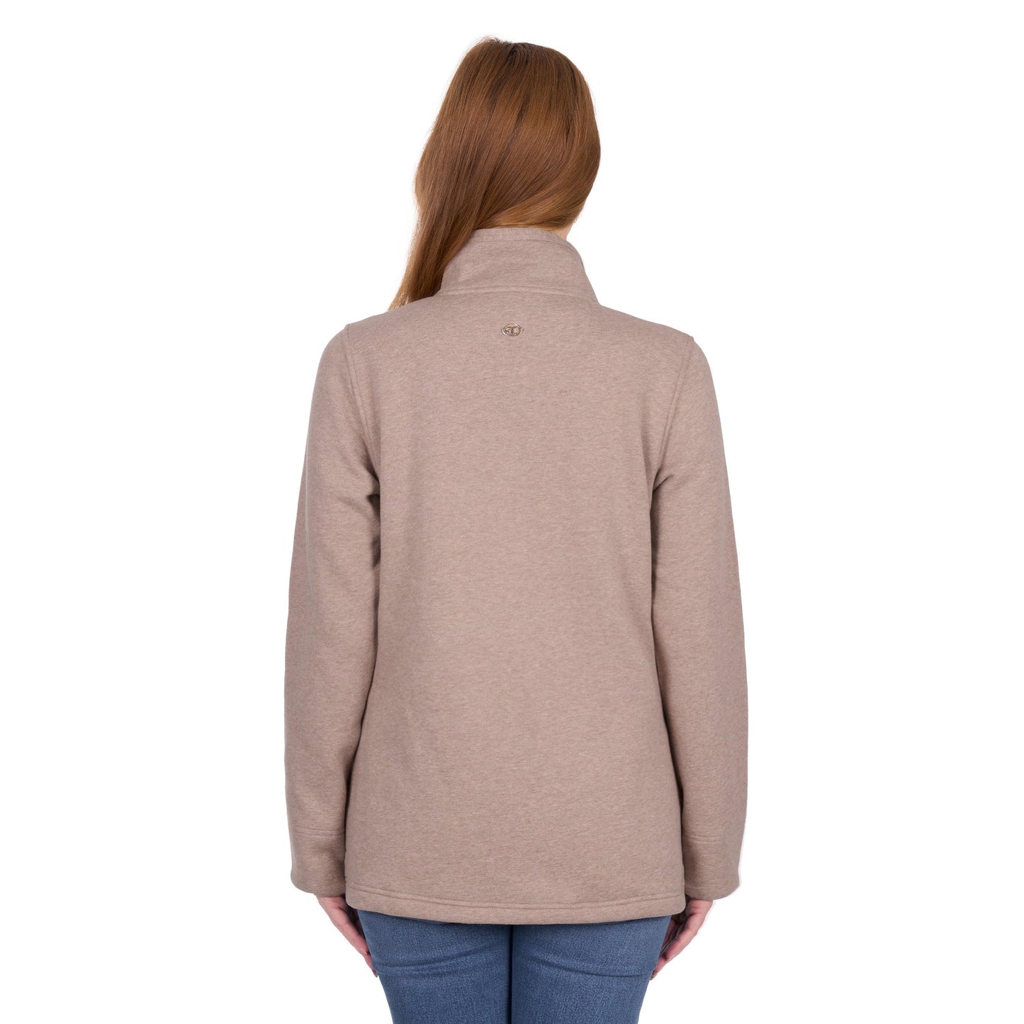 THOMAS COOK WOMENS LYDIA 1/4 ZIP RUGBY