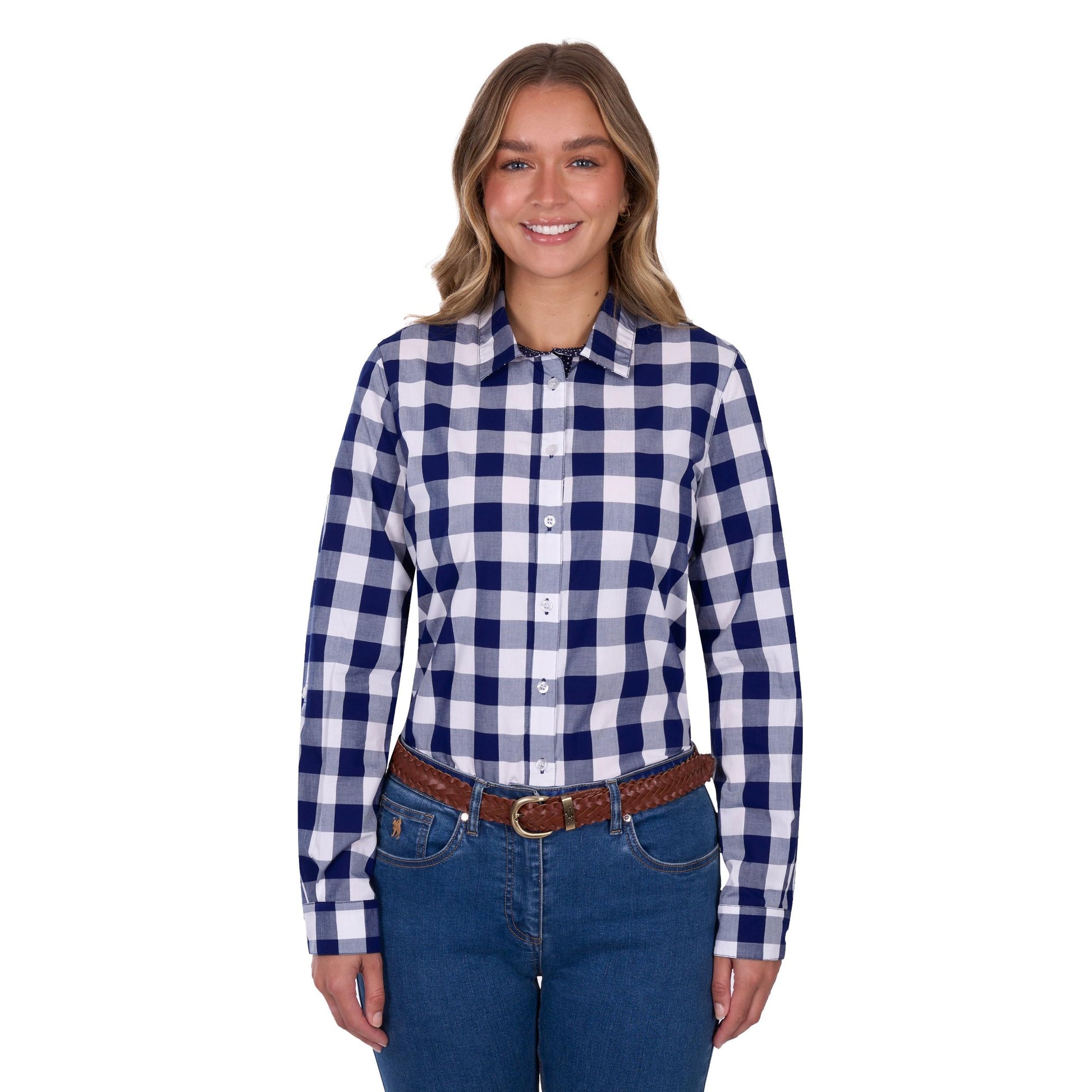 THOMAS COOK WOMENS SCARLET TAB SHIRT-Ranges Country