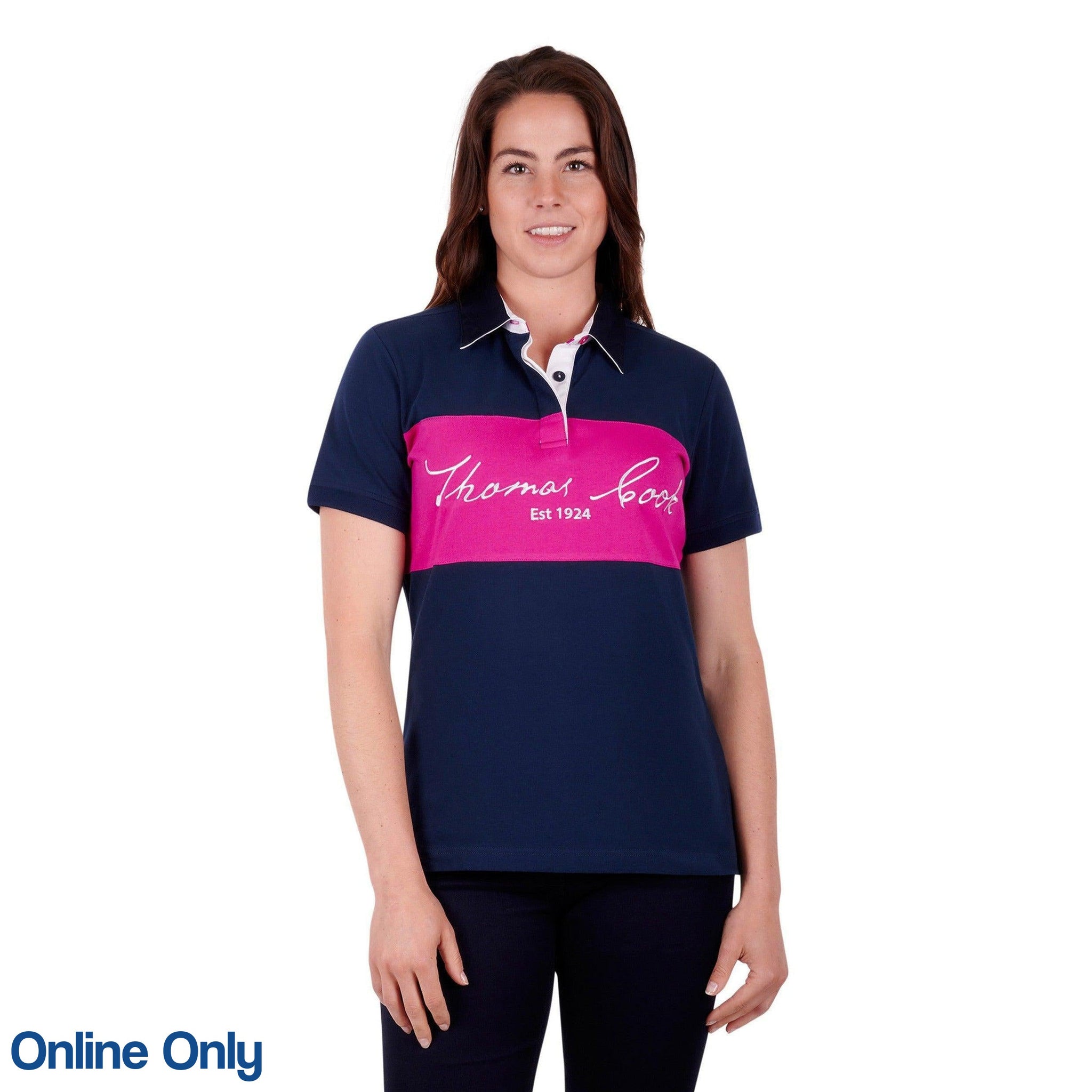 THOMAS COOL WOMENS LACEY POLO-Ranges Country