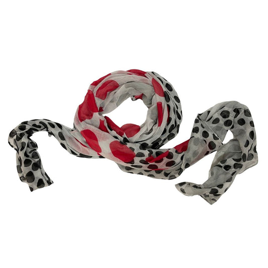 SPOTTED MUSLIN SCARF-Ranges Country