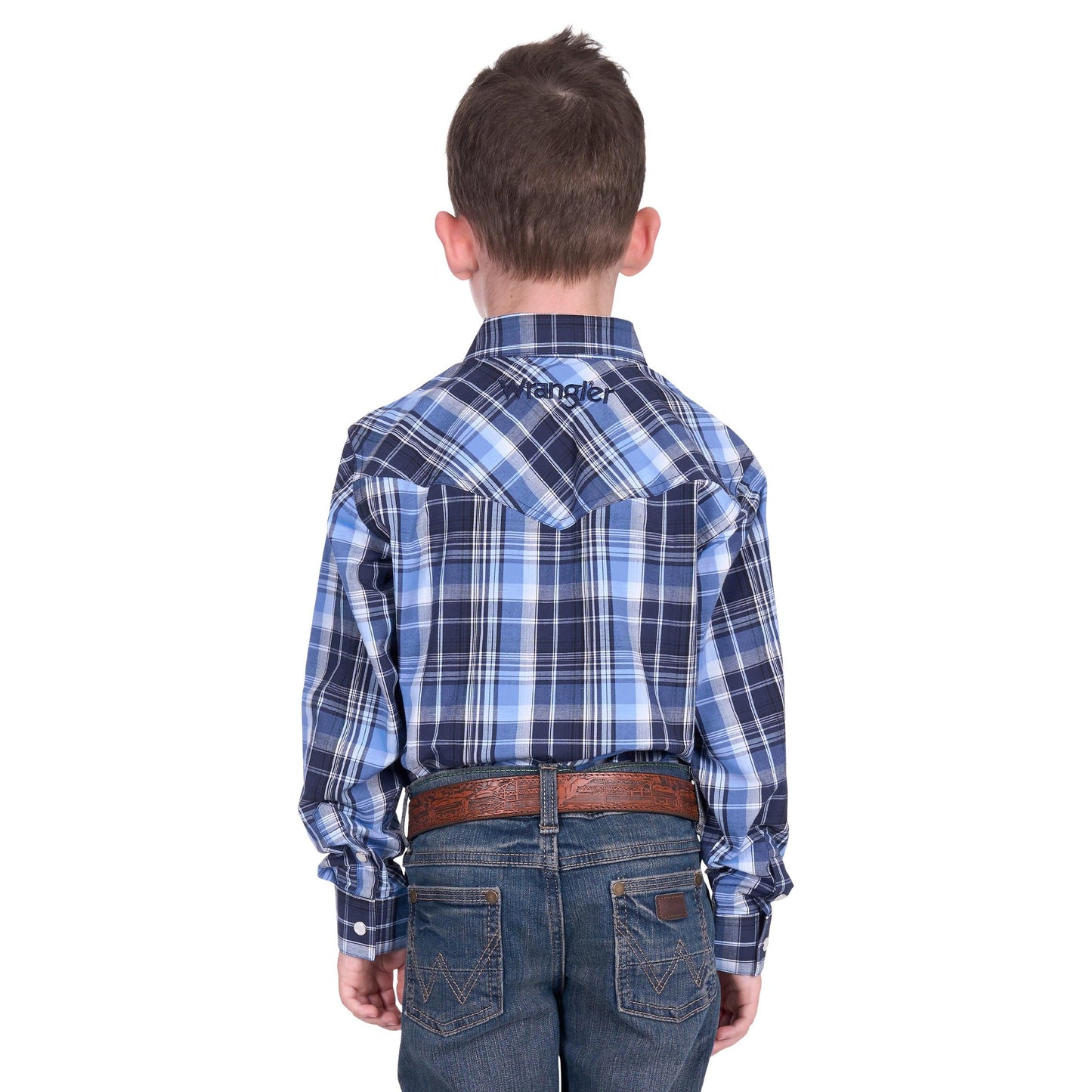 WRANGLER BOYS BILLY LOGO SHIRT