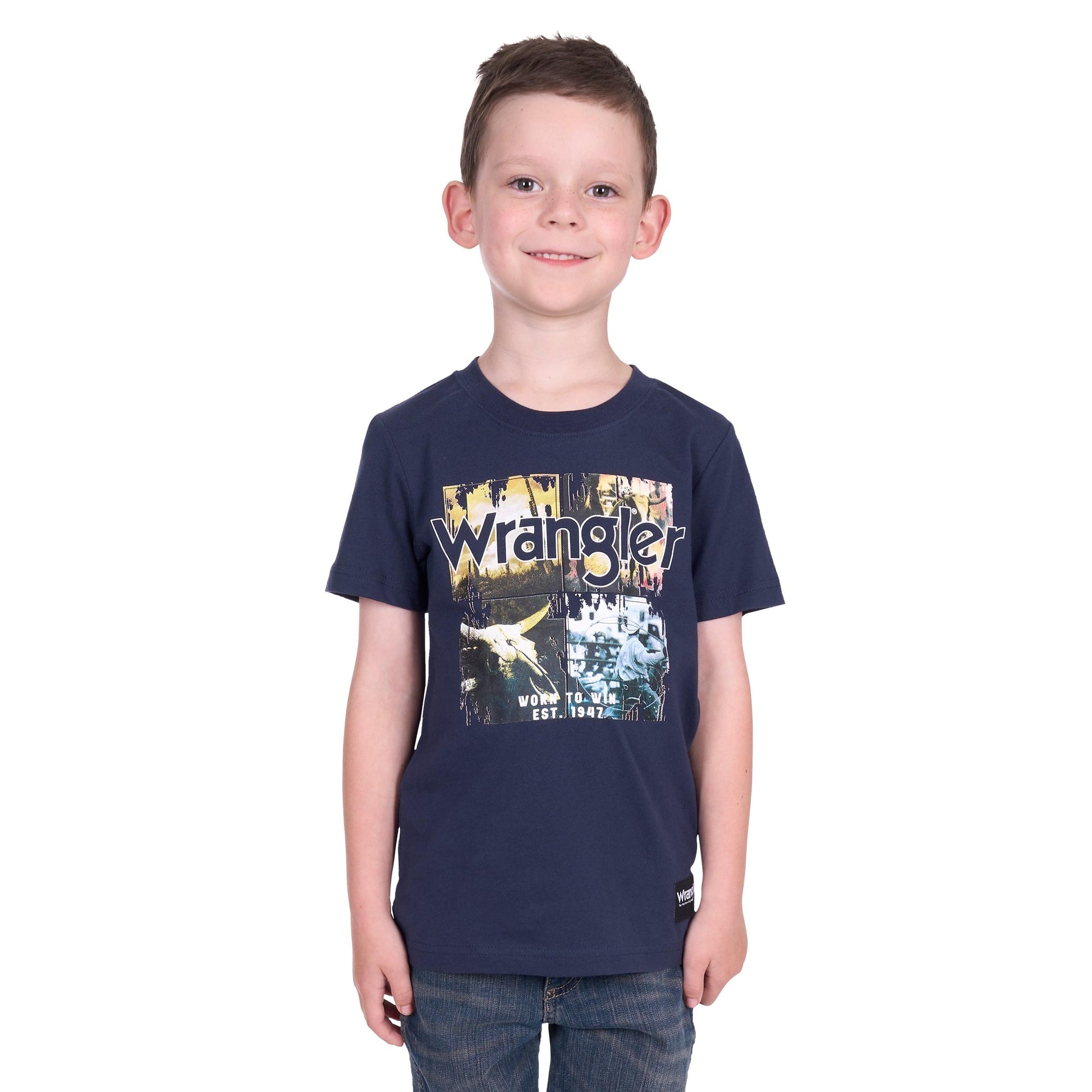 WRANGLER BOYS LUIS TEE-Ranges Country